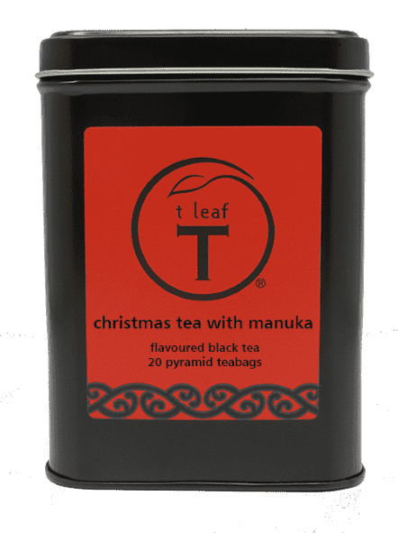Christmas tea with NZ manuka pyramids - t leaf T | teas and infusions from around the world