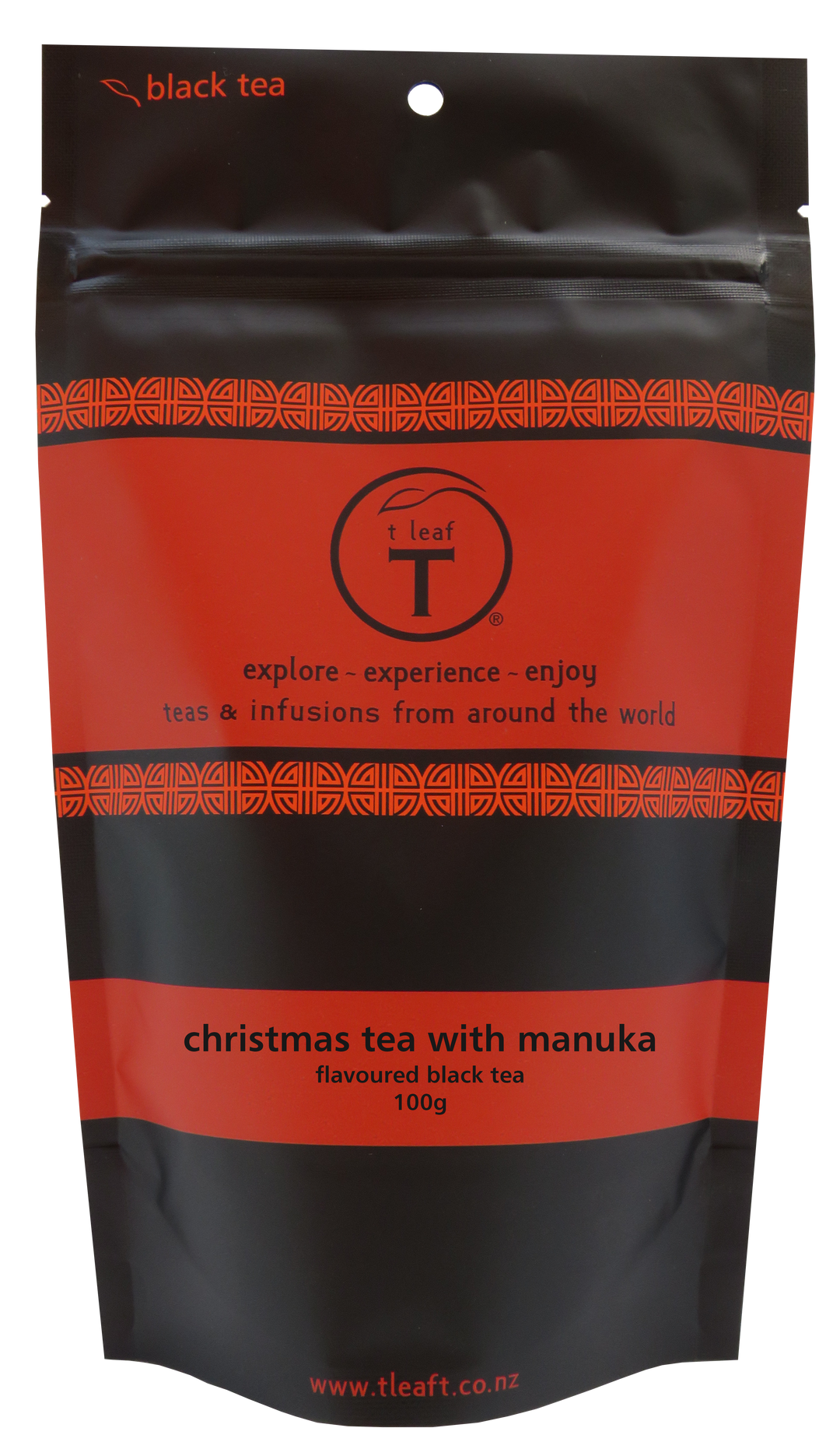 Christmas tea with NZ Mānuka 100g pouch