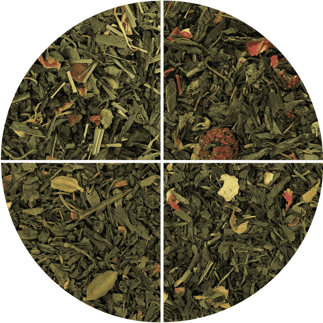 Flavoured green tea sample selection - t leaf T | teas and infusions from around the world