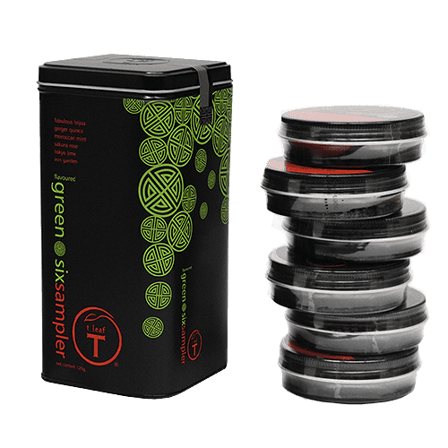 Green tea flavoured - six sampler - t leaf T | teas and infusions from around the world