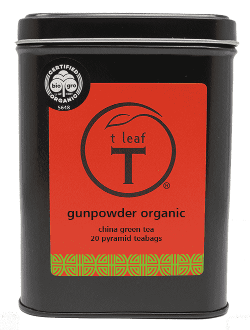Gunpowder organic pyramid - t leaf T | teas and infusions from around the world