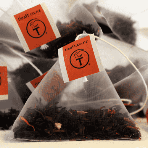 Orange oolong pyramids - t leaf T | teas and infusions from around the world