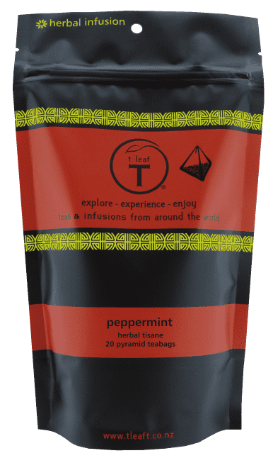Peppermint pyramids 20 pyramid pouch + tin