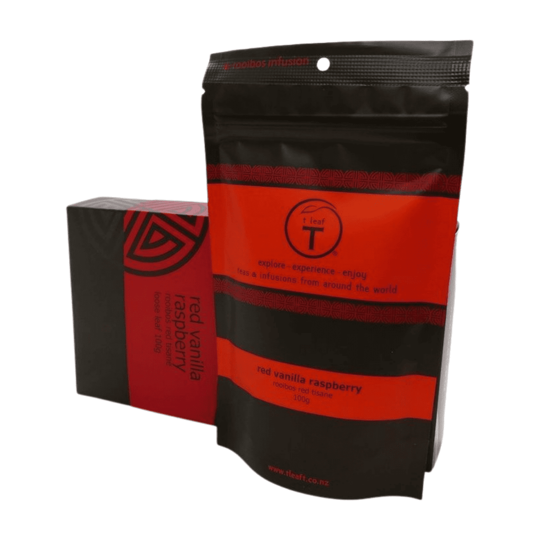 Red Vanilla Raspberry Gift Box - t leaf T | teas and infusions from around the world