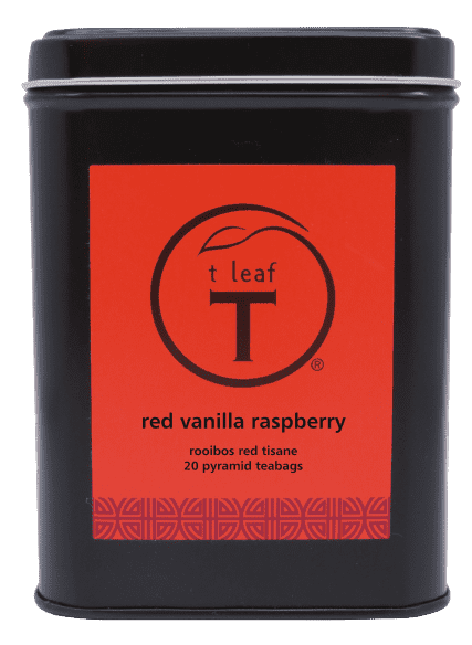 Red vanilla raspberry pyramids - t leaf T | teas and infusions from around the world