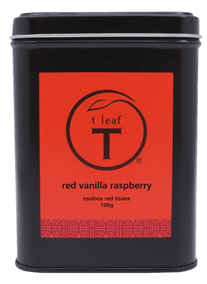 red vanilla raspberry 100g tin