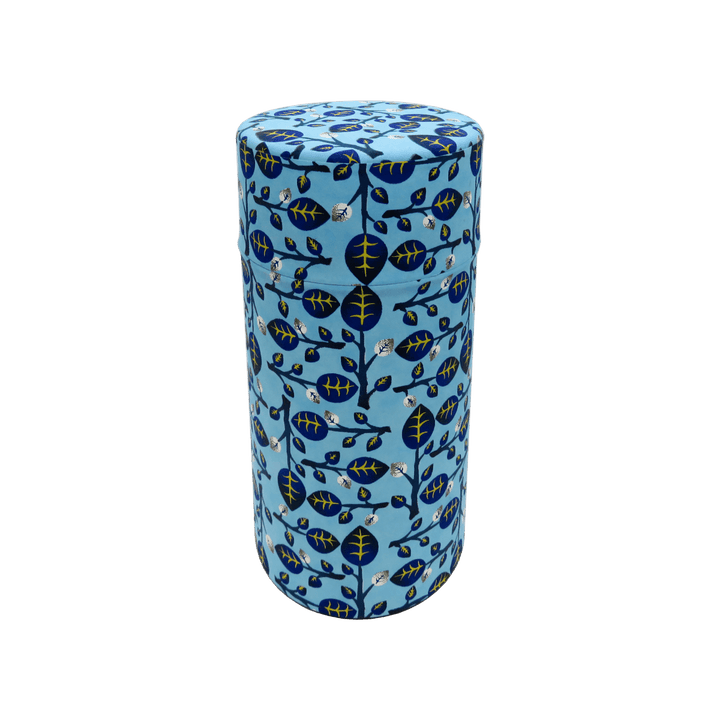 Tea canister - tree blue - t leaf T | teas and infusions from around the world
