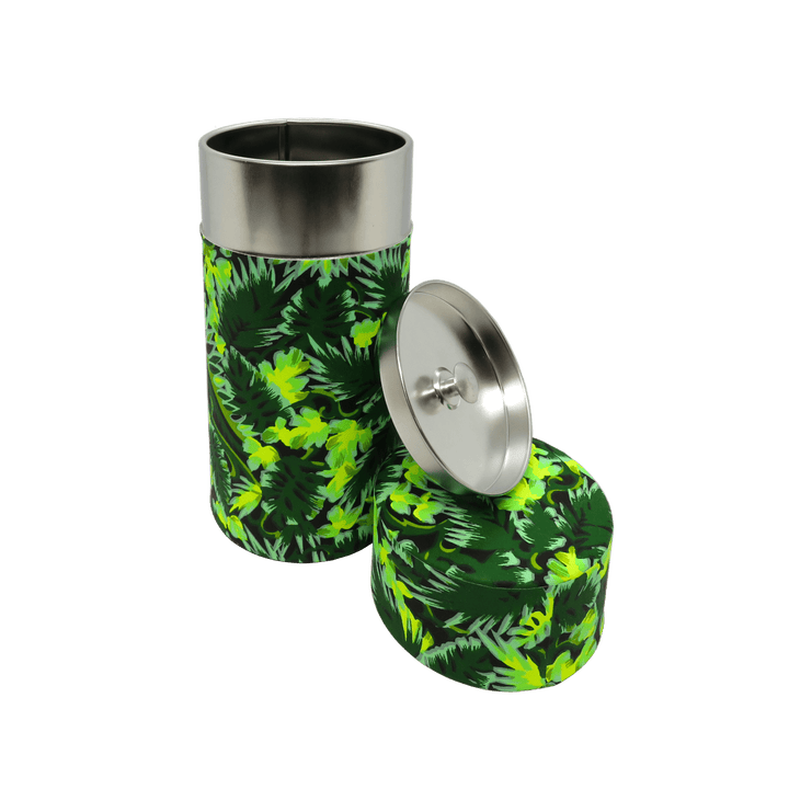 Tea canister - tropical GREEN - t leaf T | teas and infusions from around the world