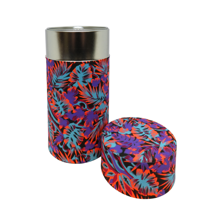 Tea canister - tropical PURPLE - t leaf T | teas and infusions from around the world