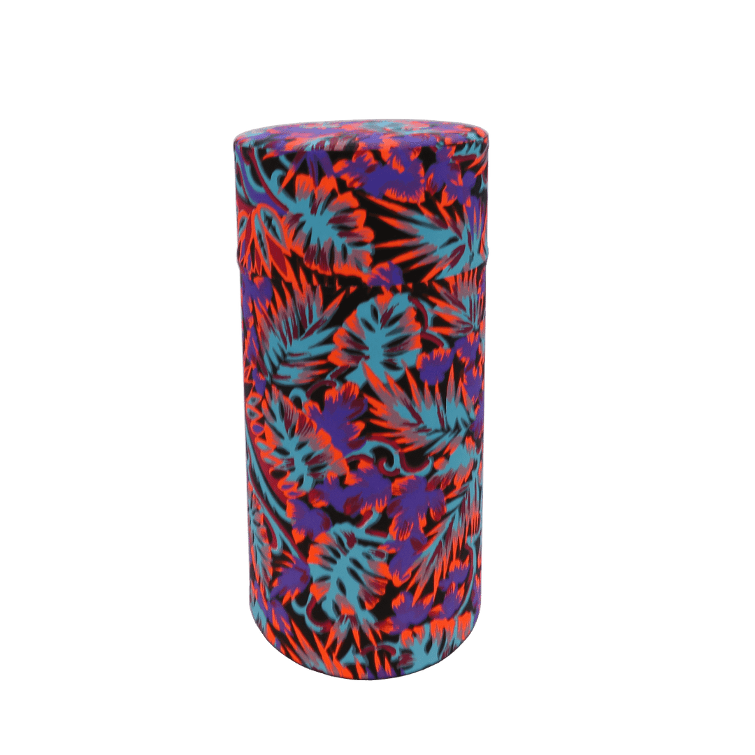 Tea canister - tropical PURPLE - t leaf T | teas and infusions from around the world