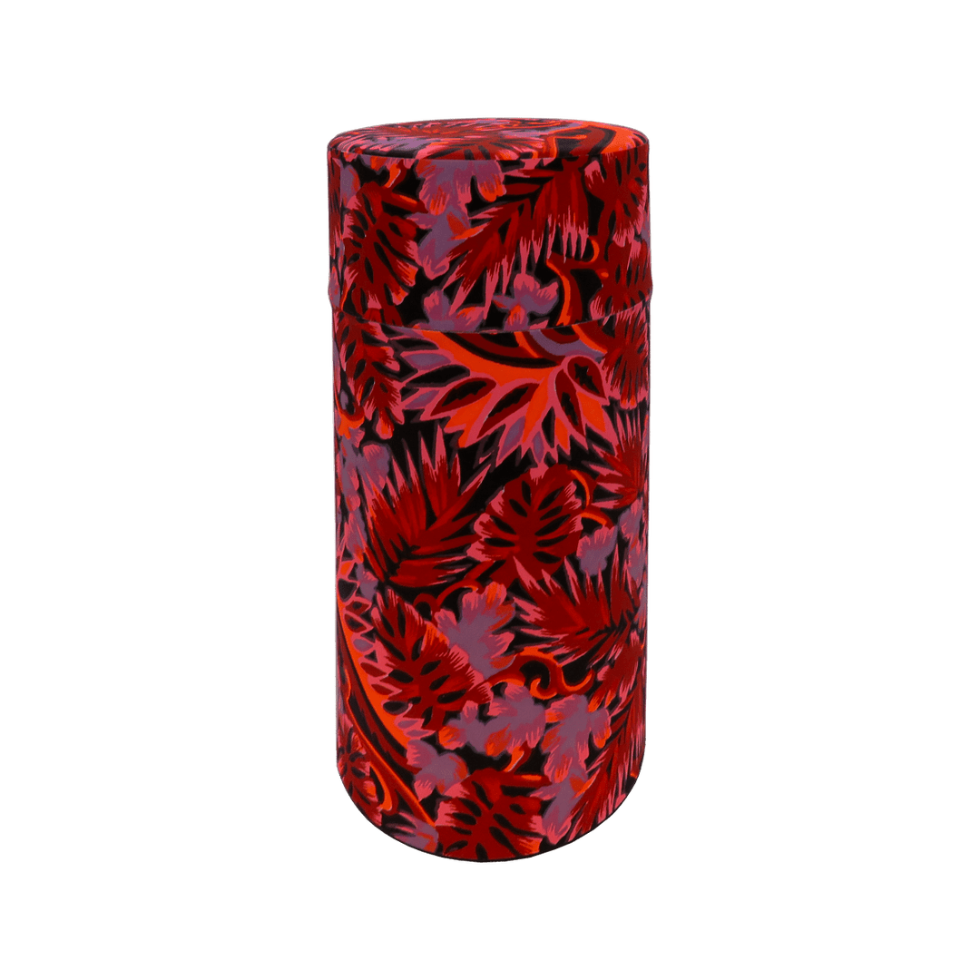 Tea canister - tropical RED - t leaf T | teas and infusions from around the world