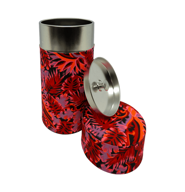 Tea canister - tropical RED - t leaf T | teas and infusions from around the world