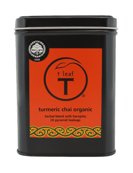 turmier chai organic pyramids 20 pyramid pouch + tin