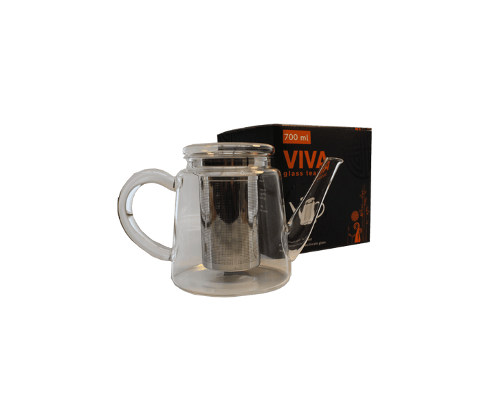 Viva glass teapot 700ml - t leaf T | teas and infusions from around the world