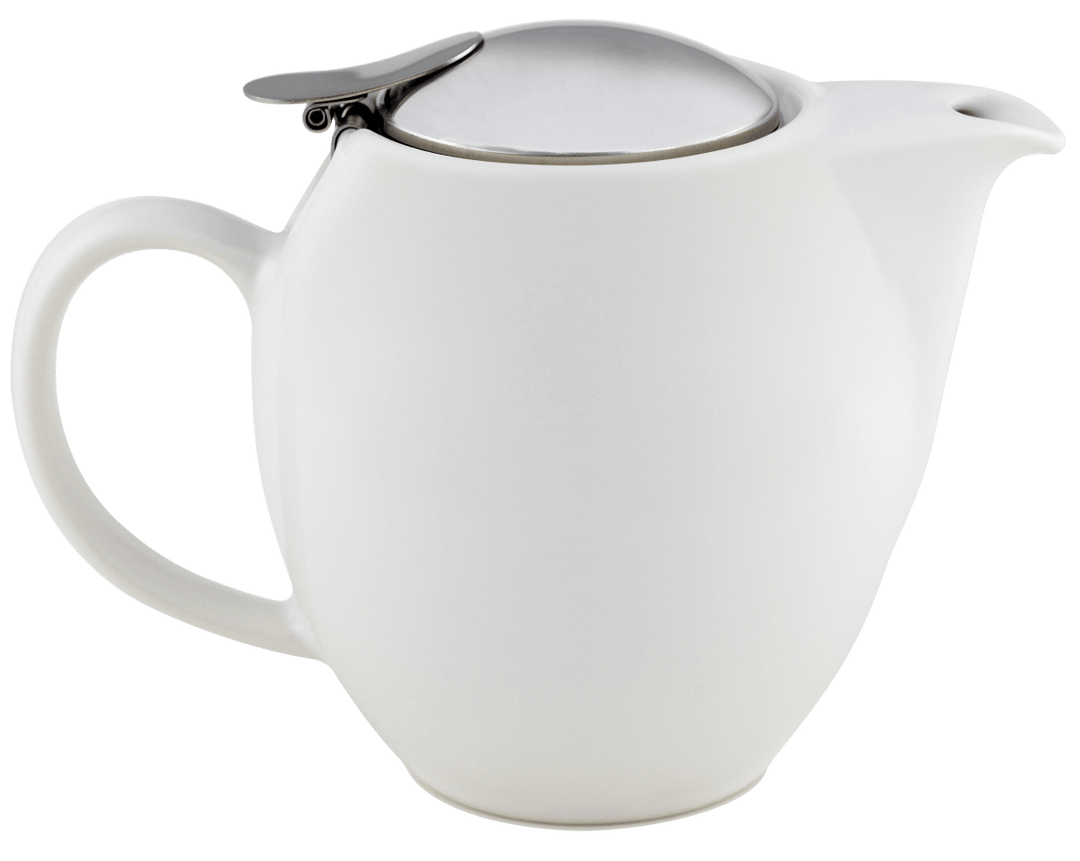Zero 350ml white teapot - t leaf T | teas and infusions from around the world